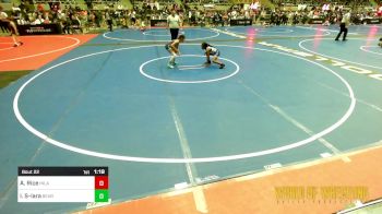 73 lbs Round Of 16 - Azyah Rice, Inland Elite Wrestling Club vs Iliyah Sailas-lara, Bear Cave