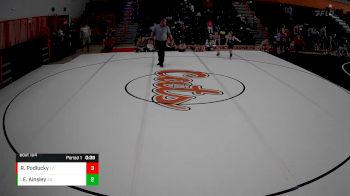 6U - 50 lbs Round 1 - Evan Ainsley, Albert Gallatin vs Reid Podlucky, Ligonier Valley