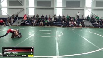 50 lbs Round 4 (6 Team) - Giovanni Micale, Akron St. Vincent St. Mary vs Dino OMalley, Kenston