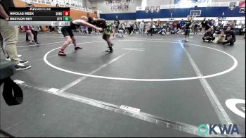 155 lbs Rr Rnd 1 - Nikolas Meek, D3 Wrestling Cluib vs Braylon Hey, Standfast