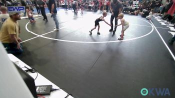 43 lbs Consi Of 8 #2 - Cutter Carson, Salina Wrestling Club vs Grant Lowe, Prairie Grove Youth Wrestling