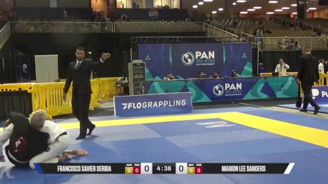 Marion Lee Sanders vs Francisco Xavier Serbia 2025 Pan Jiu Jitsu IBJJF Championship