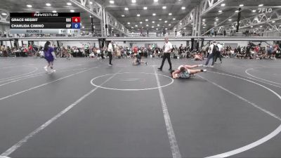 118 lbs Round 2 - Grace Nesbit, Kraken Dream Crushers vs Charlida Cimino, Ground Up USA
