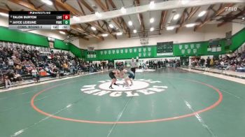 144 lbs Cons. Round 2 - Jayce Lejeune, Powell vs Talon Burton, Lovell