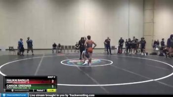 123 lbs Round 1 (6 Team) - Malikai Badillo, Mater Lakes Academy vs Carson Greenier, Alpha Wrestling Club