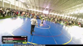 62 lbs Quarterfinal - McCoy Knight, Sanderson Wrestling Academy vs Mack Johnson, Team Prestige Wrestling