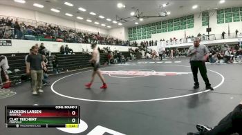 144 lbs Cons. Round 2 - Clay Teichert, Cokeville vs Jackson Larsen, Riverton