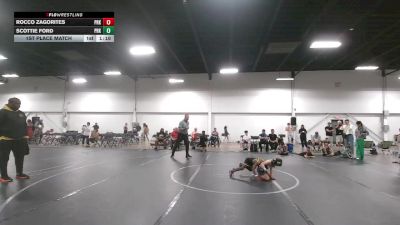 165 lbs 1st Place Match - Scottie Ford, Shore Elite vs Rocco Zagorites, Scanlan Wrestling Academy