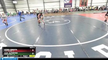 64 lbs Rd# 3 12:00pm Friday - Alec Alfortish, Nauman Green vs Ayden Sebesta, Crass Trained