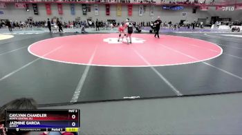 145 B Semifinal - Caylynn Chandler, North Central (IL) vs Jazmine Garcia, Quincy