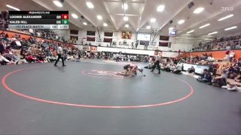 157 lbs 1st Place Match - Loomis Alexander, Greybull/Riverside vs Kaleb Hill, Cody