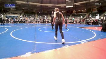 82 lbs Rr Rnd 2 - Laney Henning, Cotton County Wrestling Club vs Francesca Hester, Runestone