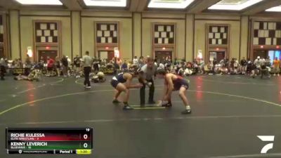 145 lbs Round 1 (6 Team) - Kenny Leverich, BlueWave vs RICHIE KULESSA, Elite Wrestling