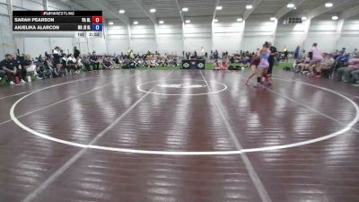 140 lbs Sarah Pearson, Pennsylvania Blue vs Anjelika Alarcon, Missouri Blue