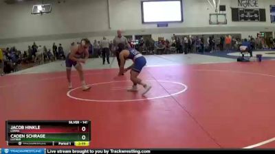 weight class 141 - Jacob Hinkle vs Caden Schrage