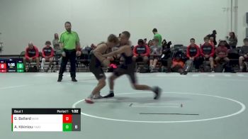 106 lbs Round 1 (4 Team) - Gabe Ballard, Black Mambas vs Arseni Kikiniou, Poway