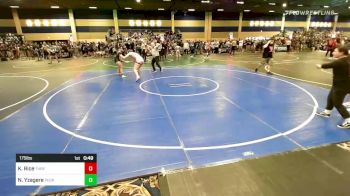 175 lbs Round Of 32 - Kaley Rice, Threshold WC vs Nylease Yzagere, Peoria Scramblers