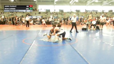 160 lbs Round Of 64 - James Tildsley, Doughboy Black - HSB vs Noah Curren, All American Wrestling Club - HSB