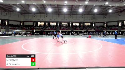 132 lbs Round Of 32 - Luke Murray, Peninsula Catholic School vs Alex Forrester, Mercersburg Academy