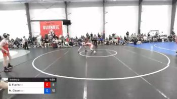43 kg Prelims - Grayson Fuchs, M2 Gold vs Michael Olson, Sebolt Wrestling Academy