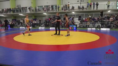 65kg Cons. Round 2 - Bennett Harris, Jr Huskies vs Dmytro Dymytrov, Dinos WC