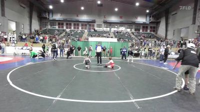 70 lbs Round Of 16 - Fisher Smith, Cavalier Wrestling Club vs Carson Powers, Teknique Wrestling