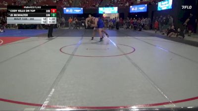 285 lbs Semifinal - Cody Kills On Top, Remnant Wrestling Club vs Jd McWalter, Summit Wrestling Club