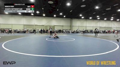 76 lbs Quarterfinal - Reece Fish, Untouchables 12u PURPLE vs Joseph Wittenwyler, Team Wisconsin 12U