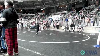 52 lbs Rr Rnd 1 - Tinley Jones, Kingfisher YellowJackets vs Luke Pelayo, Bristow Elementary Wrestling Club