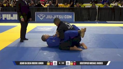 Kristopher Michael Rhodes vs Adair Da Silva Ribeiro Junior 2025 Pan Jiu Jitsu IBJJF Championship