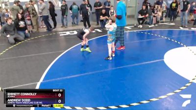 56 lbs Round 1 - Emmett Connolly, Alaska vs Andrew Dodd, Juneau Youth Wrestling Club Inc.