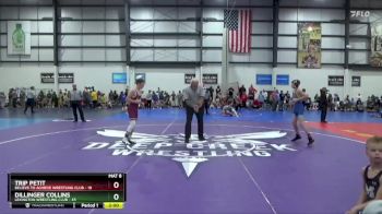106 lbs Round 1 (4 Team) - Dillinger Collins, LEXINGTON WRESTLING CLUB vs Trip Petit, BELIEVE TO ACHIEVE WRESTLING CLUB