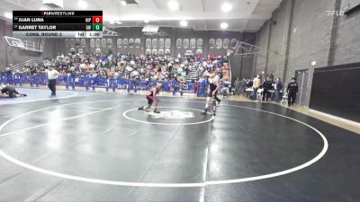 106 lbs Cons. Round 3 - Garret Taylor, Golden West vs Juan Luna, Nipomo