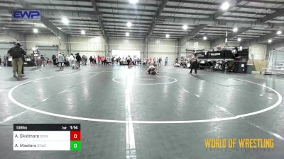 106 lbs Quarterfinal - Alexandria Skidmore, Scrap Yard Training vs Ashlyn Masters, Dark Cloud Wrestling Club