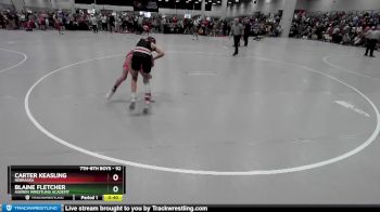 92 lbs Champ. Round 2 - Blaine Fletcher, Askren Wrestling Academy vs Carter Keasling, Nebraska