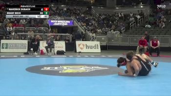 157 lbs 7th Place Match - Maverick Dubach, Adams Central vs Brant Beck, Rochester