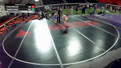 92 lbs Champ. Round 5 - Cade Mueller, Idaho vs Tanner Kunze, Oregon