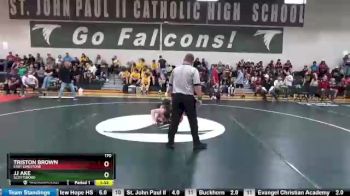 170 lbs Round 1 - Triston Brown, East Limestone vs Jj Ake, Scottsboro