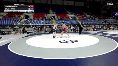 190 lbs Cons. Rd Of 32 - Ethan Osburn, VA vs Brian Haran, CA