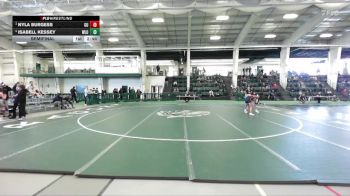 160 lbs Semifinal - Nyla Burgess, Gannon University vs Isabell Kessey, West Liberty