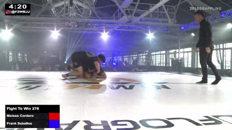 Frank Saballos vs Moises Cordero 2025 Fight to Win 276