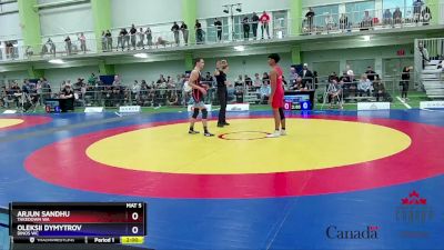 65kg Quarterfinal - Arjun Sandhu, Takedown WA vs Oleksii Dymytrov, Dinos WC