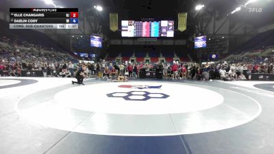 120 lbs Cons. Sub-quarters - Elle Changaris, NJ vs Daelin Cody, WI