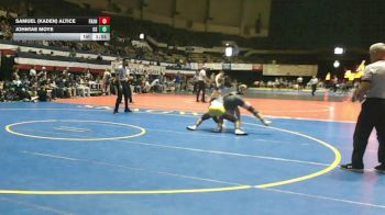 150 lbs Semis & Wb (16 Team) - Johntae Moye, Oscar Smith vs Samuel (kaden) Altice, Franklin County