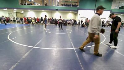 150 lbs Consi Of 64 #1 - Cedric Griffin Jr, NC vs Michael Harrington, NH