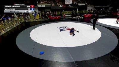 53 lbs Quarters - Marcus Figueroa, Vasky Bros\Pitman Wrestling Club vs Mason Leos, Legacy Wrestling Center
