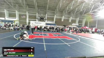 150 lbs Cons. Round 7 - Ian Nielsen, West vs Isaac Balden, Slam