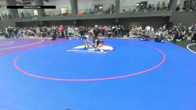 16U Girls FS - 135 lbs 5th Place Match - Annyssa Lopez, CA vs Zoey Pulver, WA