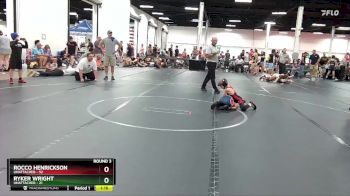 60 lbs Round 3 - Ryker Wright, Unattached vs Rocco Henrickson, Unattached