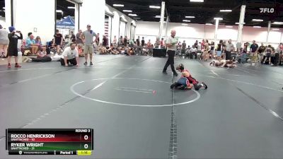 60 lbs Round 3 - Ryker Wright, Unattached vs Rocco Henrickson, Unattached